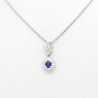 PT サファイヤネックレス10％引き