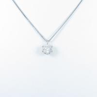 PT ソリティア ダイヤモンドネックレス