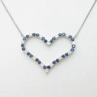 PT ハート サファイヤネックレス30％引き