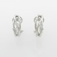 PT／K18WG ダイヤモンドピアス20％引き