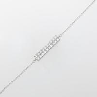 【リメイク】K18WG ダイヤモンドブレスレット20％引き