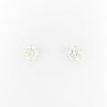 【リメイク】K18YG ダイヤモンドピアス 0．642ct・VLY・LY・VVS2・GOOD