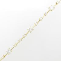 【リメイク】K18YG ダイヤモンドブレスレット