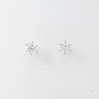 【リメイク】ST／プラチナダイヤモンドピアス 0．419ct・0．422ct・F・SI1・VG20％引き