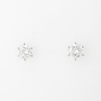 【リメイク】ST／プラチナダイヤモンドピアス 0．656ct・E?F・VVS1?2・VG