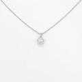 【ジュエリー在庫処分】【リメイク】プラチナダイヤモンドネックレス 0．204ct・E・VS1・EXT・H＆C25％引き
