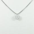【リメイク】プラチナダイヤモンドネックレス 0．228ct・E・VS1・EXCELLENT20％引き