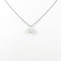 【リメイク】プラチナダイヤモンドネックレス 0．315ct・F・SI2・GOOD