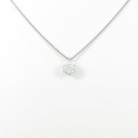 【リメイク】プラチナダイヤモンドネックレス 0．315ct・F・SI2・GOOD
