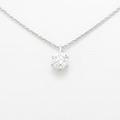 【19moresale】【リメイク】プラチナダイヤモンドネックレス 0．412ct・F・SI2・VERYGOOD