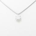 【リメイク】プラチナダイヤモンドネックレス 0．534ct・D・SI2・VERYGOOD