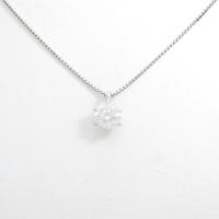 【リメイク】プラチナダイヤモンドネックレス 1．245ct・I・SI2・VERYGOOD10％引き