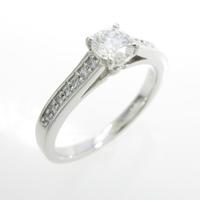 【リメイク】プラチナダイヤモンドリング 0．317ct・D・VS2・VERYGOOD