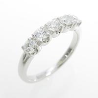 【リメイク】プラチナダイヤモンドリング 0．565ct・D・VVS1?2・3EX?EX・H＆C