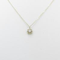 【新品】K10YG ダイヤモンドネックレス