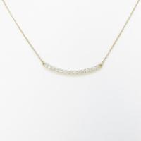 【新品】K18YG ダイヤモンドネックレス