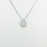 【新品】プラチナダイヤモンドネックレス 0．715ct・F・SI2・GOOD30％引き