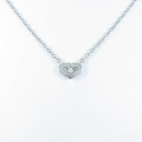 カルティエ Cハート ネックレス