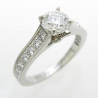 カルティエ MKコーフィル パヴェ リング 0．40ct・G・VVS2・3EXCELLENT30％引き
