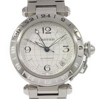 カルティエ W31078M7 パシャC GMT 自動巻