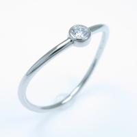 ティファニー ウェーブシングルロウ リング