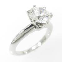 ティファニー クラッシックソリティア リング 1．39ct