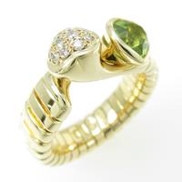 ブルガリ ペリドットリング
