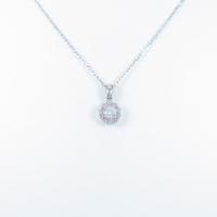 プラチナダイヤモンドネックレス 0．305ct・E・SI2・VERYGOOD