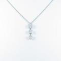 プラチナダイヤモンドネックレス 1．118ct・E・SI2・GOOD