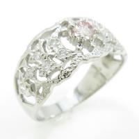 プラチナダイヤモンドリング 0．121ct・LPP・VS110％引き