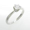 プラチナダイヤモンドリング 0．307ct・F・VVS1・3EXCELLENT H＆C30％引き