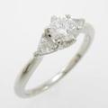 プラチナダイヤモンドリング 0．343ct・E・VVS1・VERYGOOD