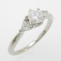 プラチナダイヤモンドリング 0．343ct・E・VVS1・VERYGOOD