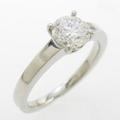 プラチナダイヤモンドリング 0．777ct・F・VVS1・VERYGOOD