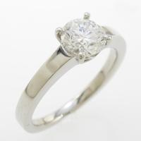 プラチナダイヤモンドリング 0．777ct・F・VVS1・VERYGOOD