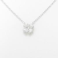 ミキモト クローバー ダイヤモンドネックレス