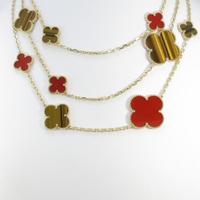 ヴァンクリーフ＆アーペル マジックアルハブラ 16モチーフ ネックレス