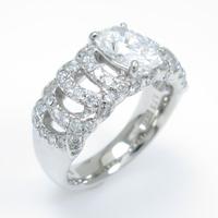 和光 ダイヤモンドリング 1．13ct・E・VS1・オーバルカット