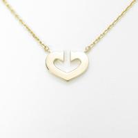 カルティエ Cハート ネックレス