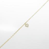 アガット ハート ダイヤモンドブレスレット