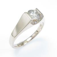 K18PG ダイヤモンドリング