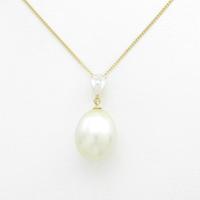 K18YG シロチョウパールネックレス10％引き