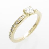 K18YG ダイヤモンドリング