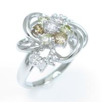 PT フラワー ダイヤモンドリング10％引き