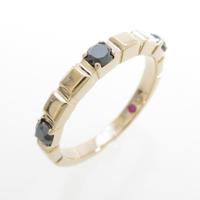 K18PG ダイヤモンドリング