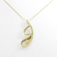 K18YG ダイヤモンドネックレス