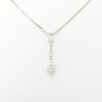K18YG ダイヤモンドネックレス