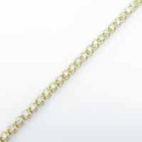 K18YG ダイヤモンドブレスレット