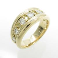 K18YG ダイヤモンドリング20％引き