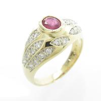 K18YG／K18WG ルビーリング